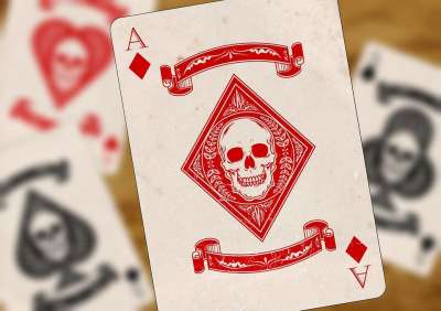 打牌 Ace 心 叉 石壁 钻石 纸牌游戏 Skat 游戏