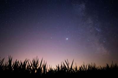 轮廓 暮 星星 星空 夜晚 天空 夜空 宇宙 星系 景观