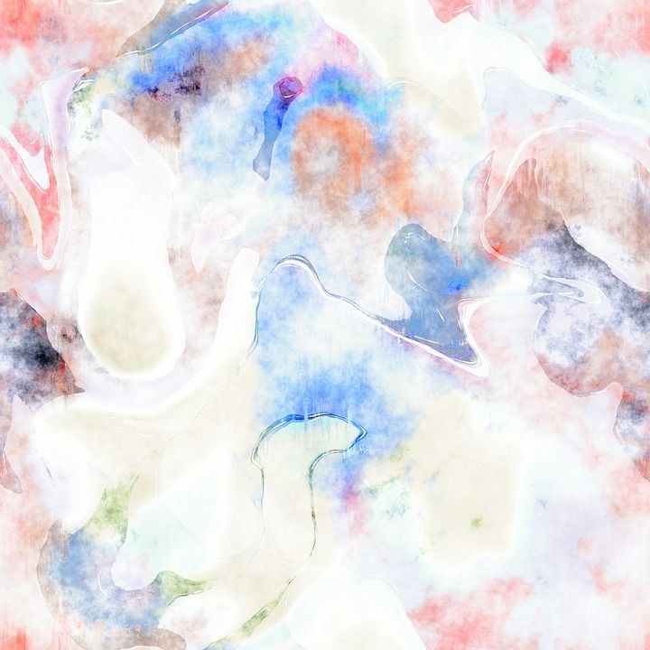 水彩, 画, 墨水, 弄脏, 抽象, 艺术, 现代的, 艺术的, 垃圾摇滚