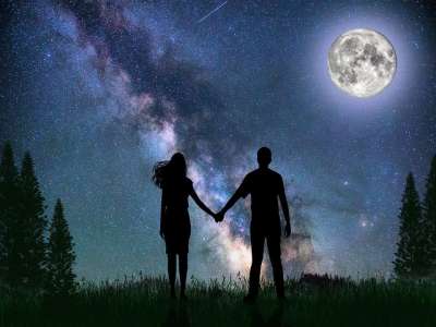 爱 星星 月亮 月光 天空 夜空 宇宙 星空