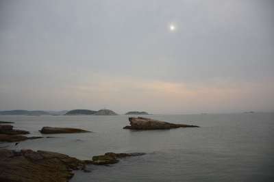 大海 石头 太阳 Sea Stone Sun