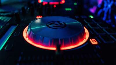 Dj 音乐 迪斯科 乙烯基塑料 声音的 声音 设备 夜总会