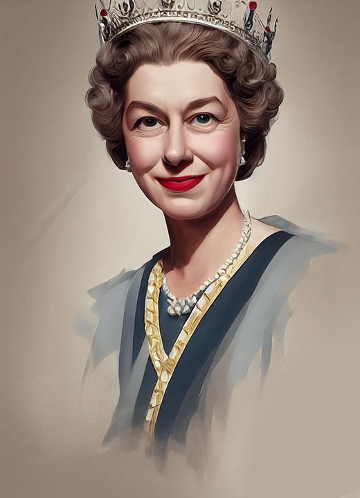 伊丽莎白二世 贵族 君主 英国 传统 Photoshop艺术