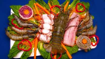 海鲜 龙虾 虾 美食家 贝类 鱼 甲壳类 小龙虾 钳