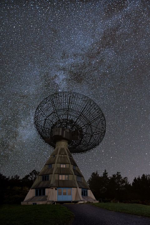 银河系 射电望远镜 星星 夜间视力 星空