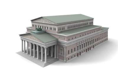 莫斯科大剧院 剧院 莫斯科 建筑学 建造 教会 观光 历史的