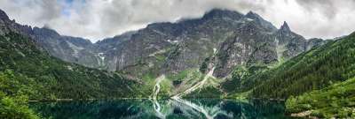 湖 山 莫斯基奥科 山下湖 塔特拉 自然 水 景观 天空 反射