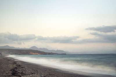 海 波浪 海滩 沙 日落 云 景观