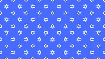 数码纸 大卫之星 图案 Magen David 犹太人 犹太教