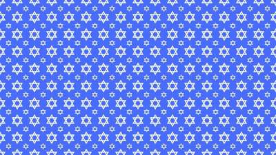 数码纸 大卫之星 图案 Magen David 犹太人 犹太教 大卫
