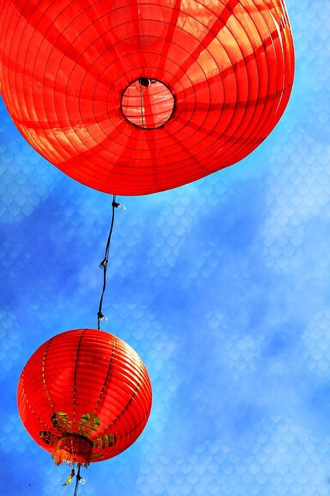 中国新的一年 中国的灯笼 旧金山 加利福尼亚州 中国人 年 灯笼