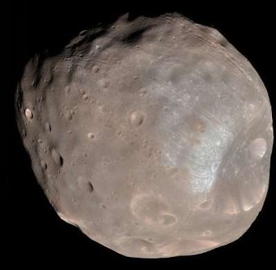 火卫一 月亮 火星我 天然卫星 火星 行星 空间 宇宙 夜空
