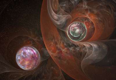 数字艺术 分形 计算机图形学 空间 幻想 分形艺术 宇宙 艺术