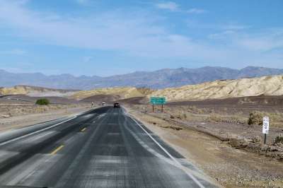 Zabriskie Zabriskie 点 死亡之谷 加利福尼亚州 美国
