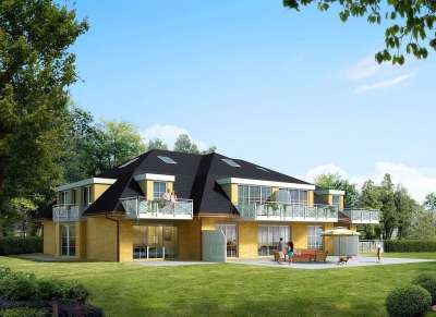 单一家庭住宅 别墅 渲染 可视化 建筑学 可视化 3D 建筑可视化