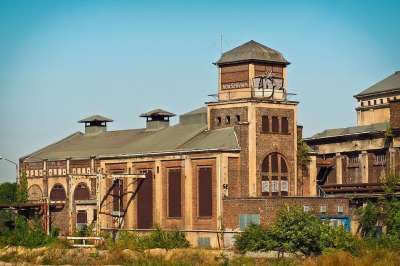 建筑学 工厂 老厂 行业 建造 废墟 厂区建设 工业厂房 已到期