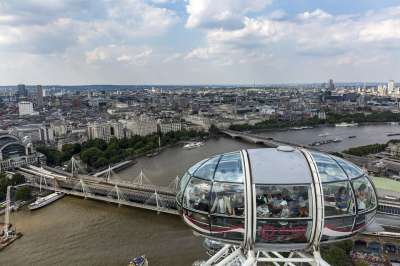 伦敦 伦敦眼 摩天轮 英国 城市 地标 旅游 建筑学 吸引力