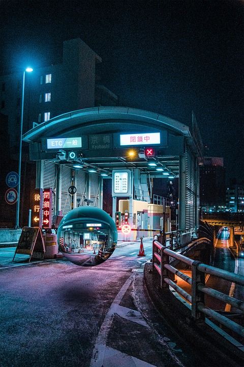 城市 夜晚 桥 韩国 汉城 路 亚洲 街道