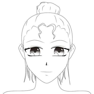 艺术品 女性 画画 动漫 漫画 女士 女孩 脸 草图 卡通片