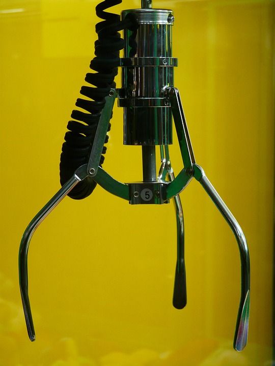 吊臂 老虎机 夹持器 玩具机