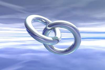 戒指 关联 天空 象征 设计 金属 链 3D 婚姻 符号