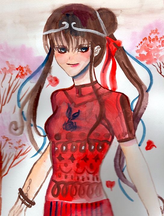 漫画 女孩 美猴王