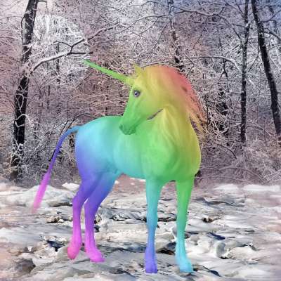 独角兽 神秘生物 多彩多姿的 童话 马 神秘 想像力 幻想
