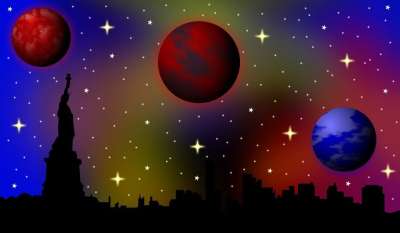 纽约 美国 流星雨 小行星 彗星 地球 星系 流星 星云 夜空