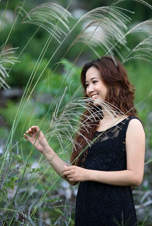 女孩 亚洲 人们 快乐的 年轻 夏天 孩子 假期 女士 家庭