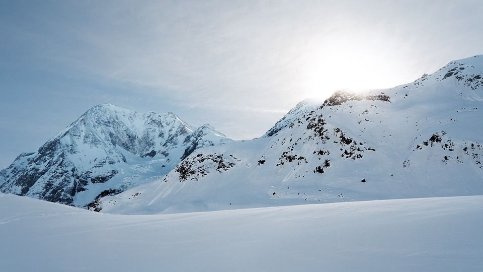 雪, 山, 原野, 阿尔卑斯山, 高山, 雪山, 雪原, 雪景, 下雪的