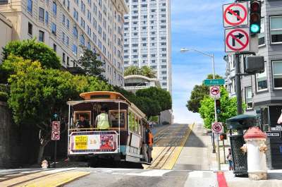 城市 运输 旧金山 城市的 街道 路 旅行 现代的 交通 镇