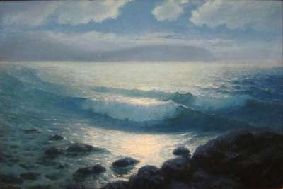 莱昂内尔·沃尔登 海 海洋 水 天空 云 光 反思 波浪 艺术