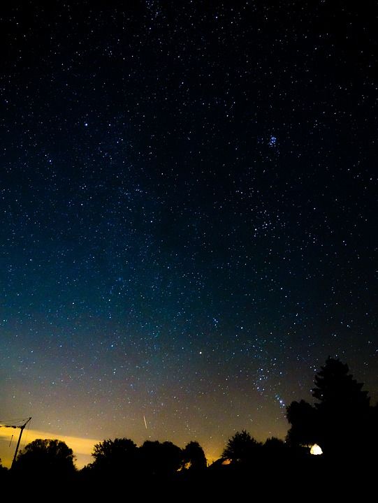 夜晚 星星 天堂 星空 夜空 傍晚的天空 灯 长期接触 银河