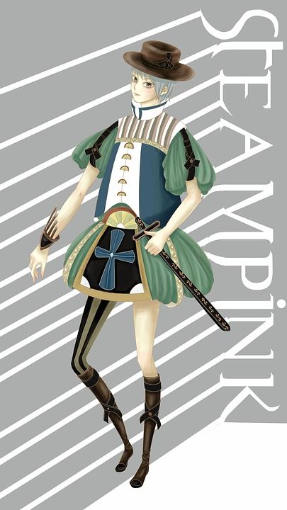 漫画 原创 人物 服饰