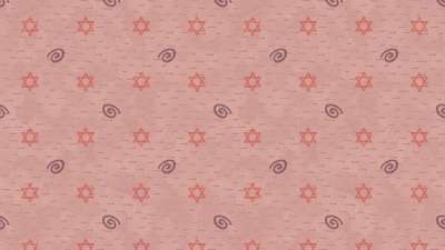 数码纸 大卫之星 图案 线 Magen David 犹太人 犹太教