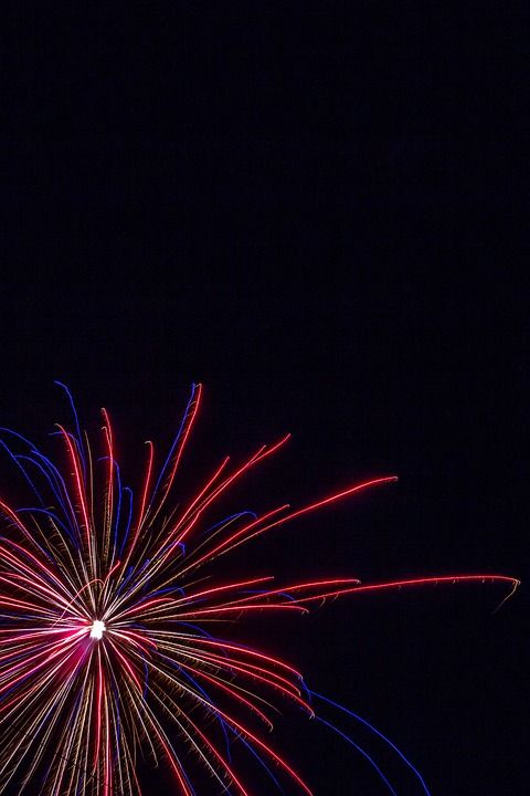 生日快乐 生日快樂 烟花 爆炸形 庆典 7 月 4 日 装饰 爆裂