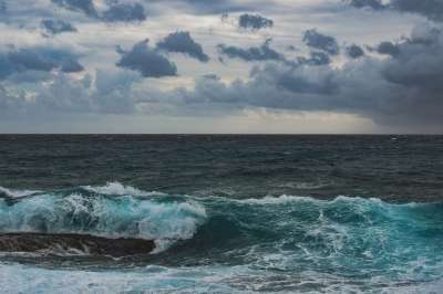海 波浪 地平线 云 天空 海洋 海浪 海景 自然 阿依纳帕