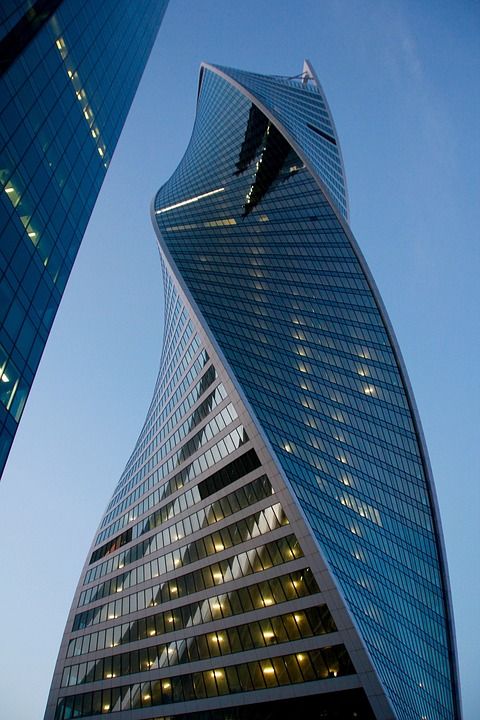 新的 城市 莫斯科 建造 观光 办公室 游客 吸引力 地标