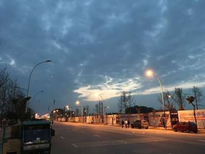 夜景 校园 星空 摄影