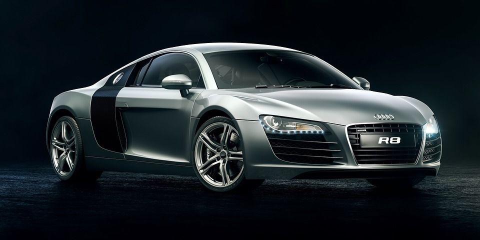 奥迪R8, 超级跑车, 3D, 汽车, R8, 呈现, 设计, 奥迪, 金属的