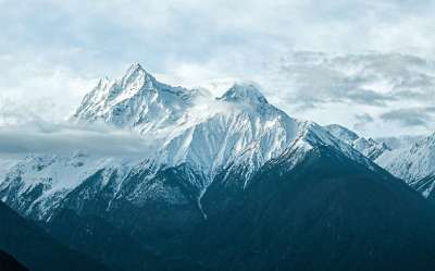 西藏 山 雪 山峰 登山 高原 景观 自然 西藏 西藏 西藏