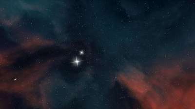 高清壁纸 极光 夜空 星星 北极光 南极光 星系 宇宙