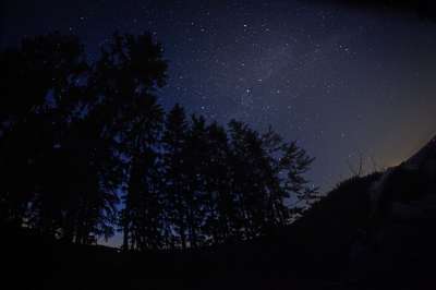 星星 天堂 夜晚 宇宙 星空 星系 银河系 黑暗的 空间