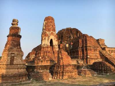 泰国 观光 建造 旅行 值得一看 大城府 故事 老的 历史的