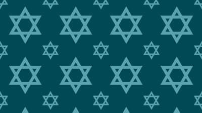 数码纸 大卫之星 图案 Magen David 犹太人 犹太教