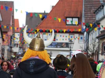 游行 德国 狂欢 Shrovetide 庆典 节日 德语