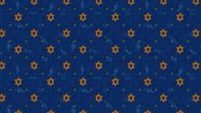 数码纸 大卫之星 图案 谱号 高音谱号 Magen David