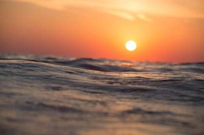 冷静的 夏威夷 海洋 热情 和平 夏天 夏日气息 日落 水