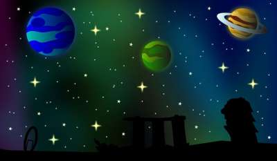 滨海湾金沙 新加坡 流星雨 小行星 彗星 星系 流星 星云 夜空