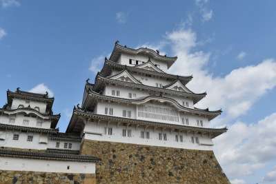 姬路城 日本 著名的 历史性 堡垒 桥 城堡 旅游 遗产 结构